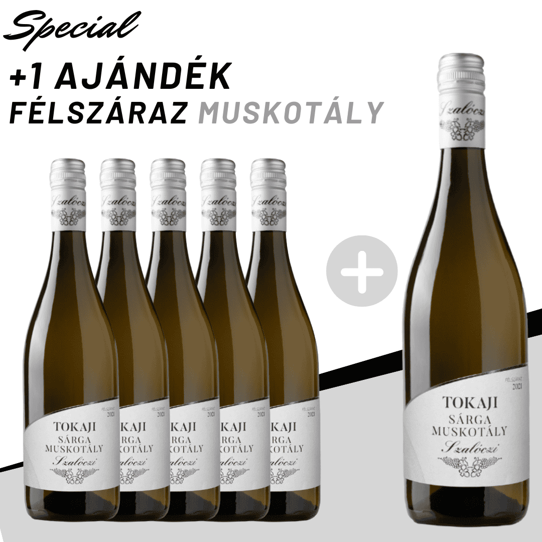 2024 Tokaji Sárgamuskotály Félszáraz 5+1