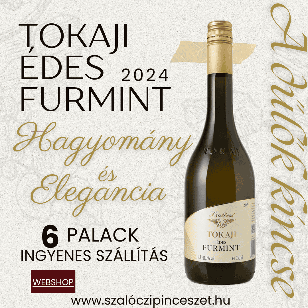 6 palack Tokaji Édes Furmint 2024